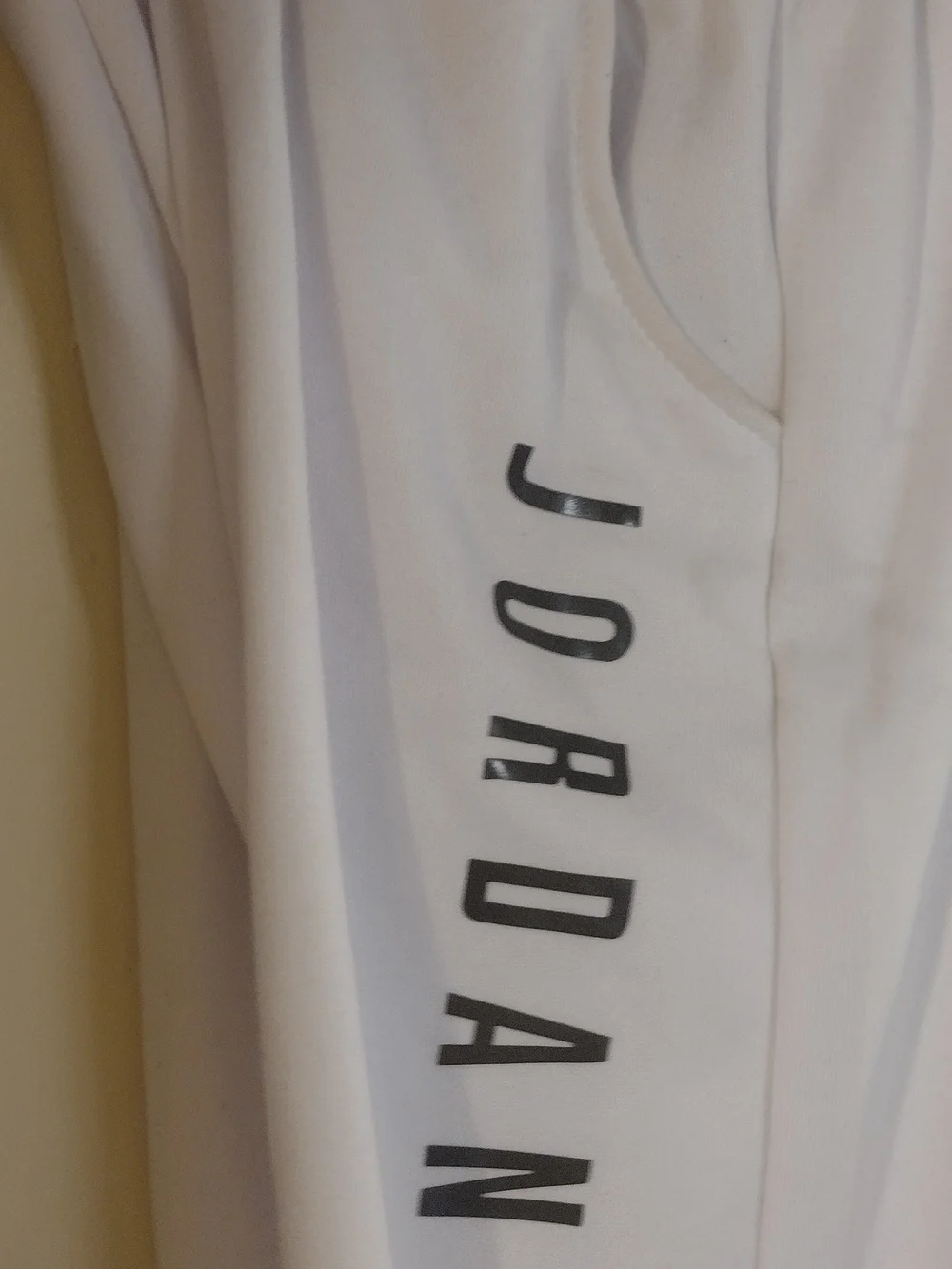 Jordan Men’s White Jogger Pants 2xl $8